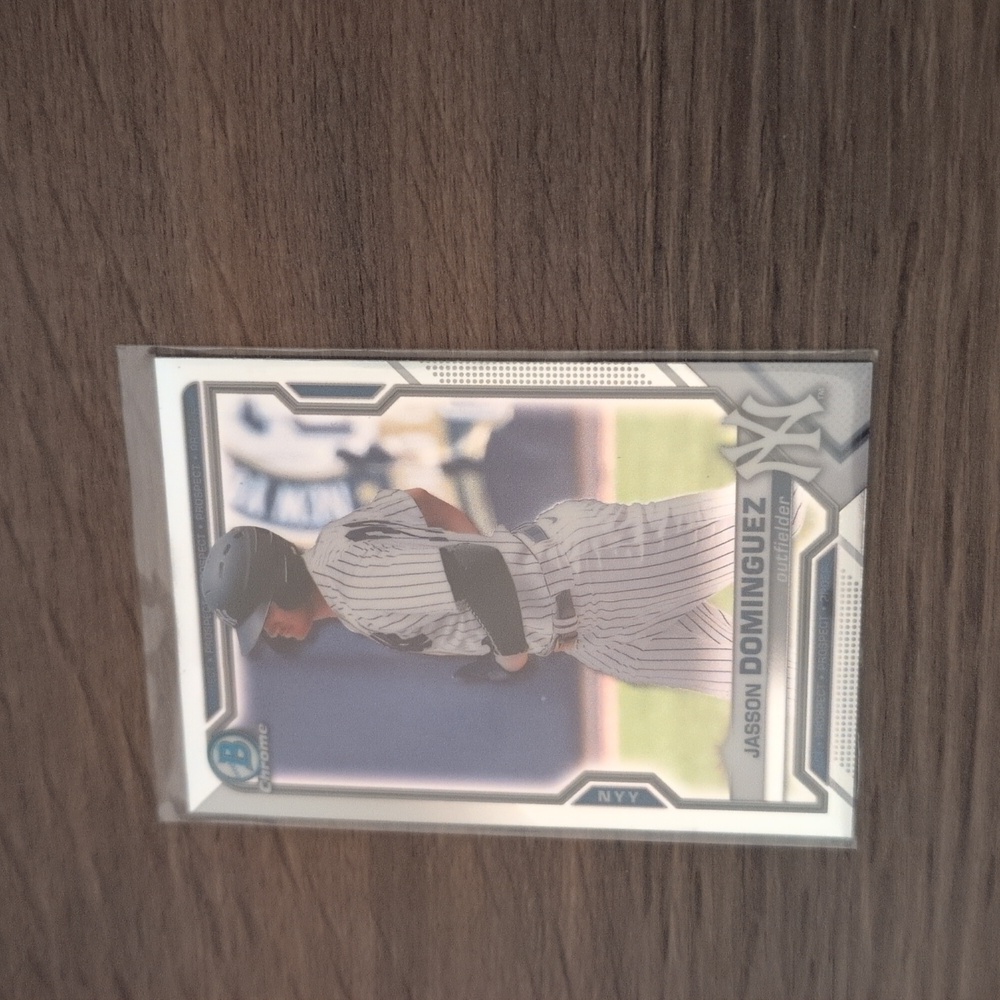 2021 Bowman Chrome Jasson Dominguez Prospect Rookie Card Yankees
